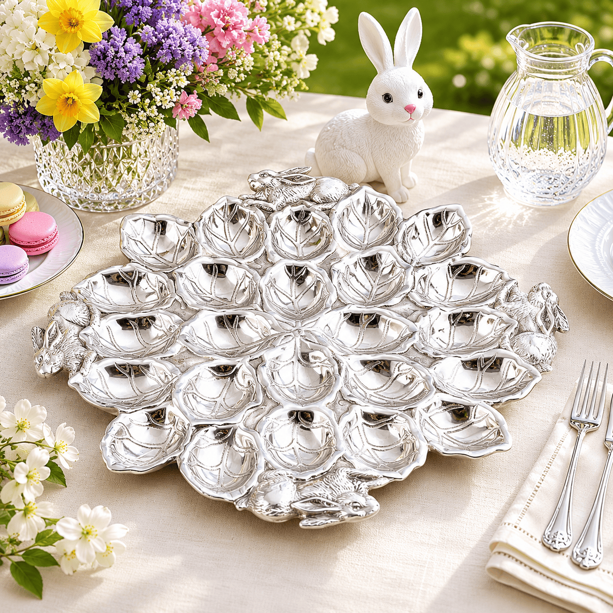 Bunny Deviled Egg Holder Large