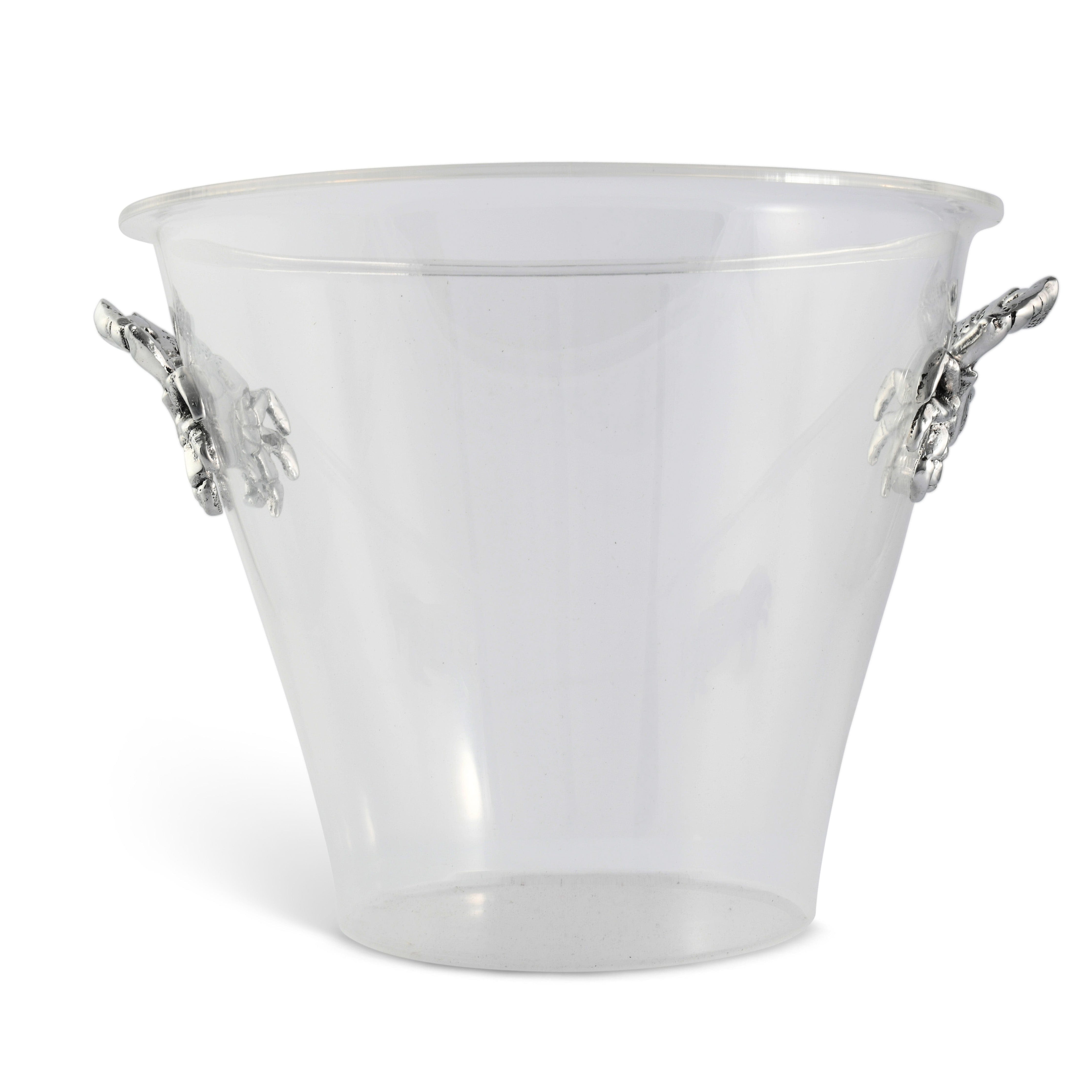 Crab Handle Acrylic Ice Bucket