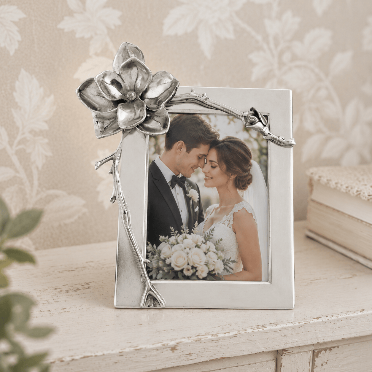 Magnolia Blossom Picture Frame - 5X7