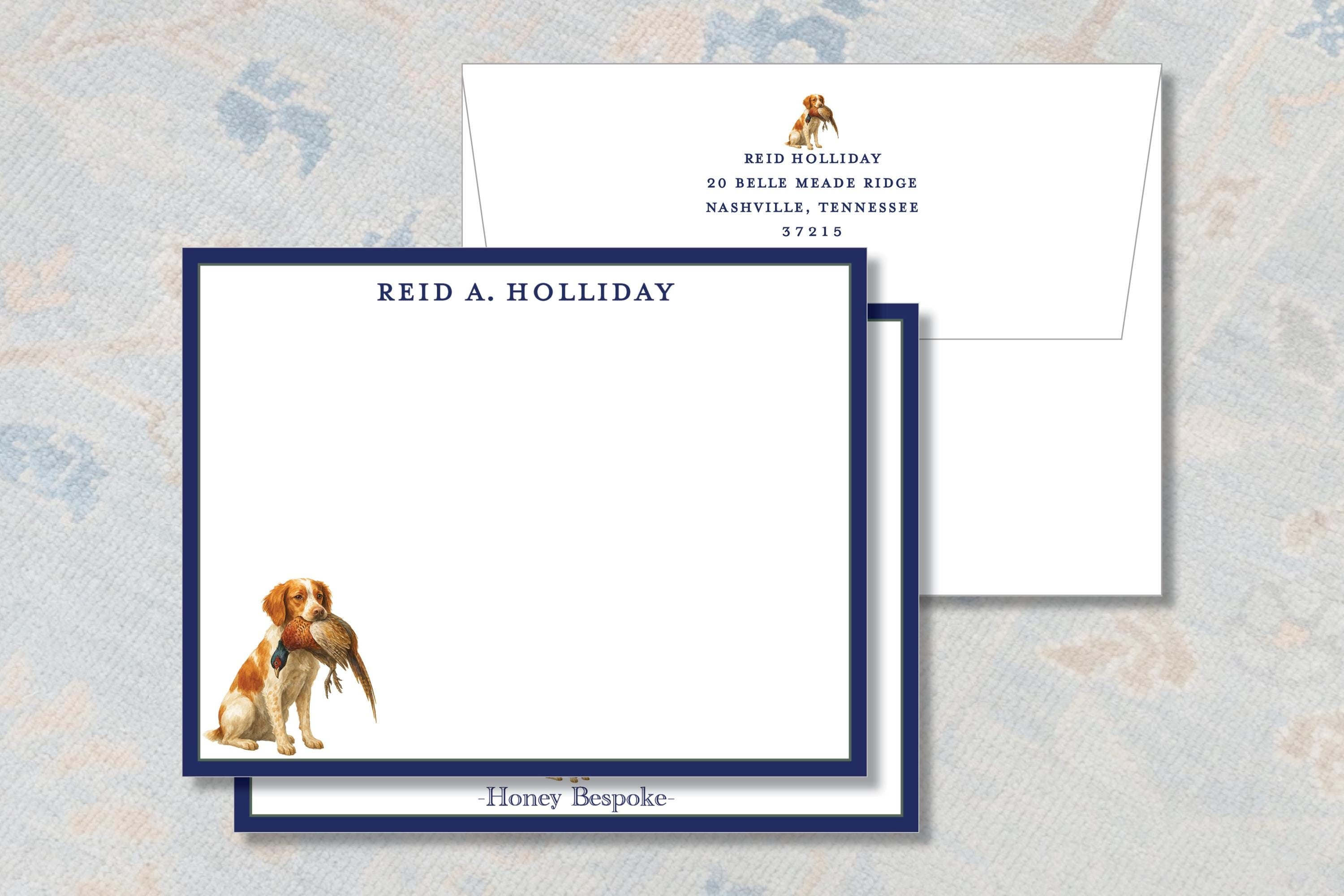 Brittany Spaniel Stationery