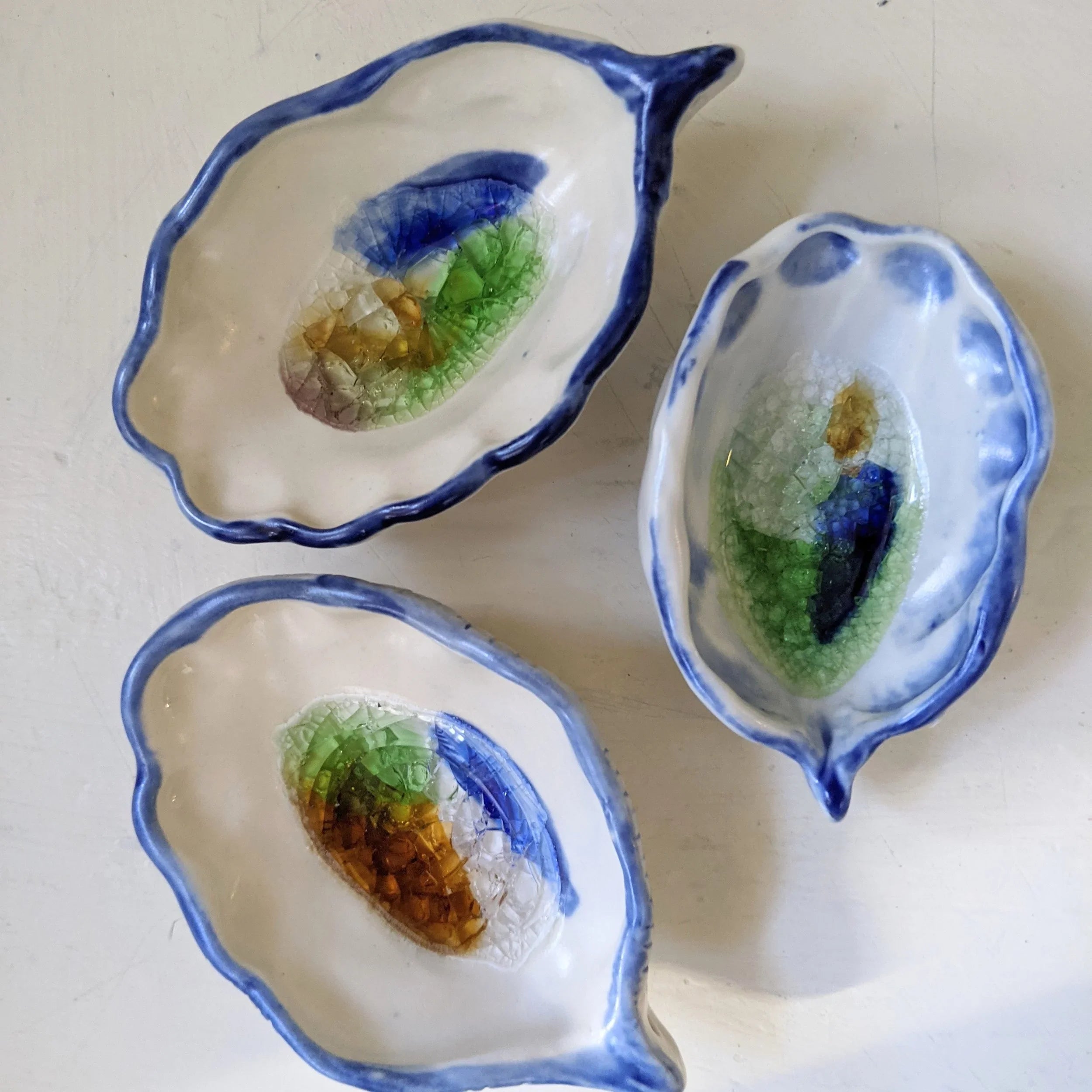 Sea Glass Oysters