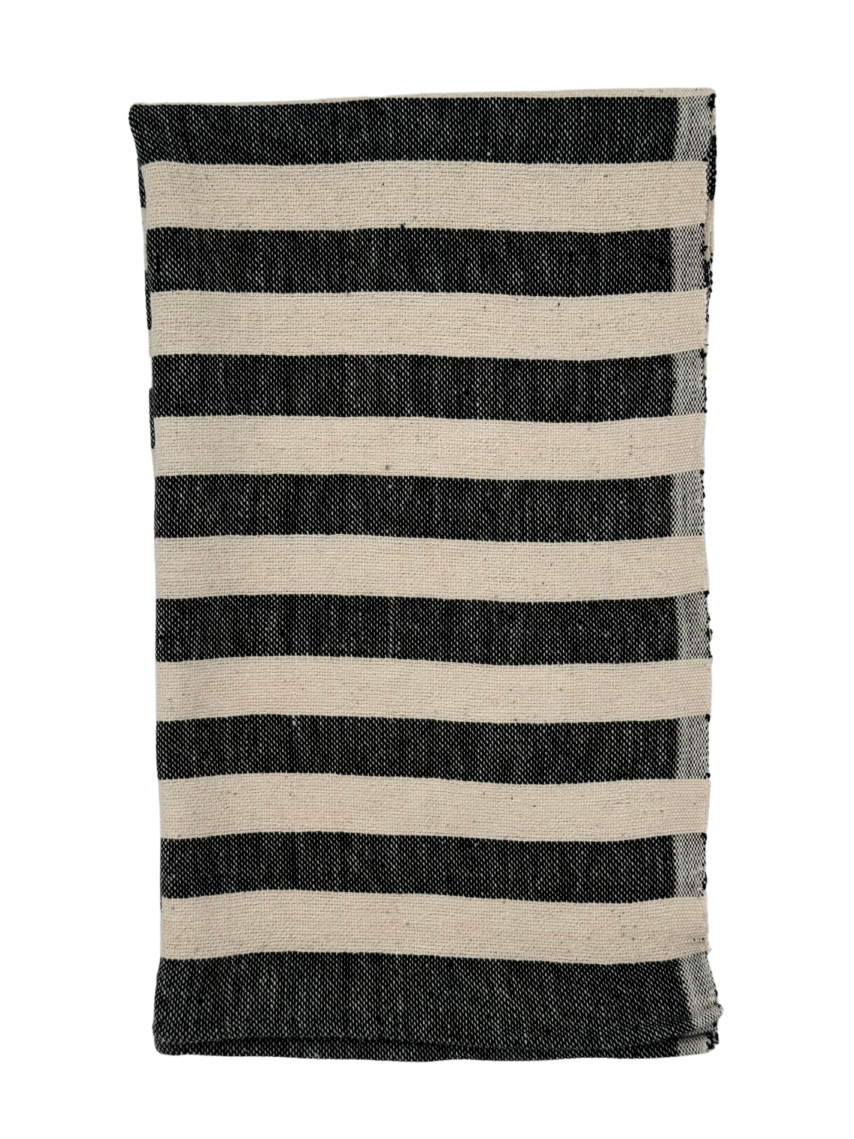 Hand-Woven Stripe Tea Towel