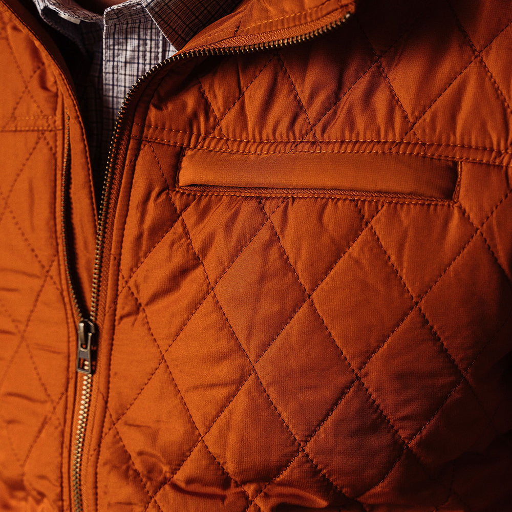 TSG Highland Quilted Jacket in Sienna