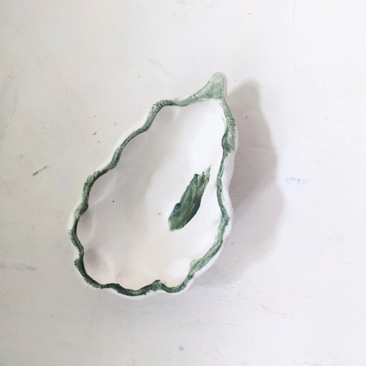Porcelain Oyster Shells (food safe)