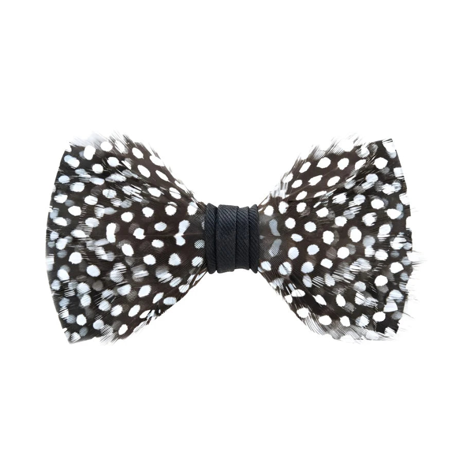 Feather Bow Tie