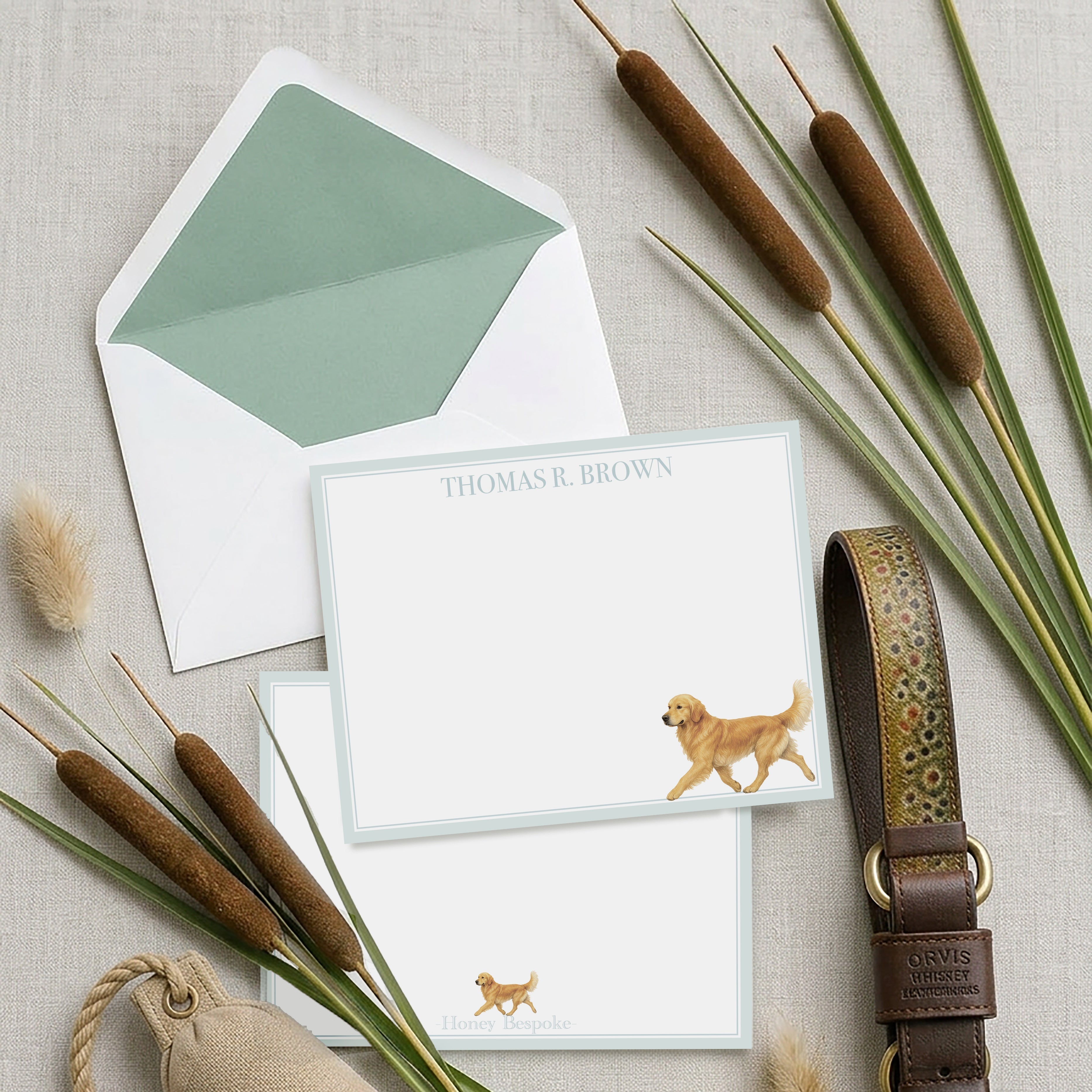 Golden Retriever Stationery