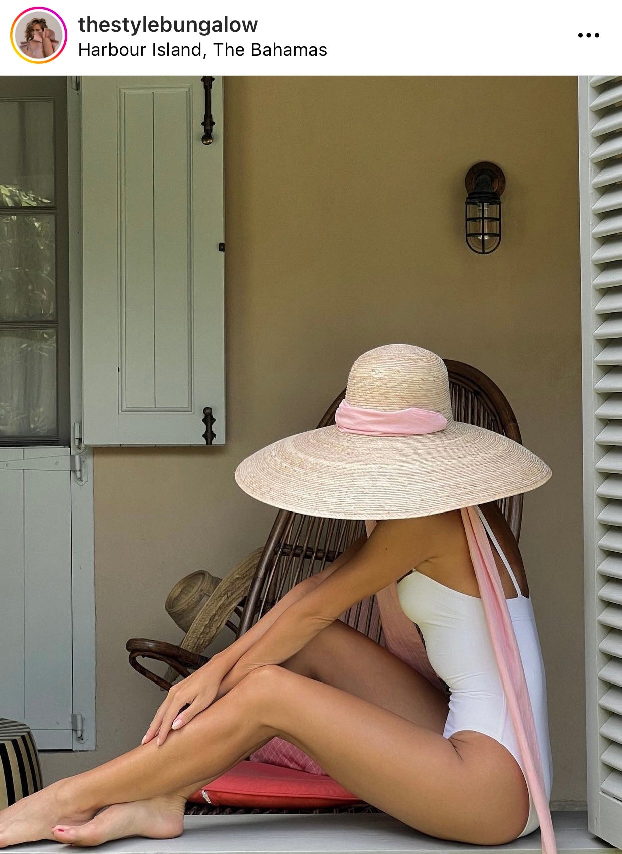 Daisy Sun Hat - Wide & Short Black Grosgrain Ribbon