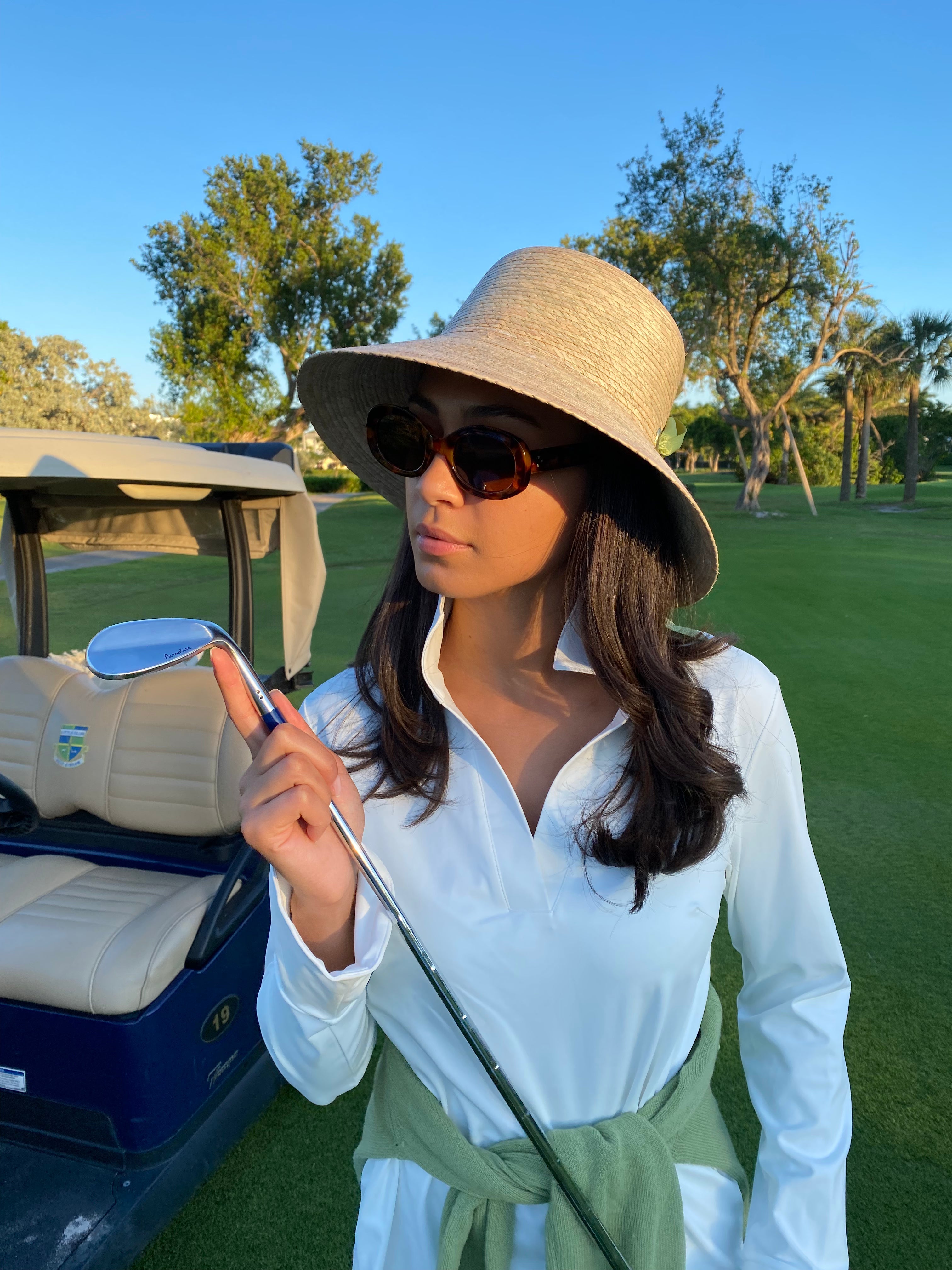 Clematis Bucket Hat - Black Wide & Short Grosgrain Ribbon