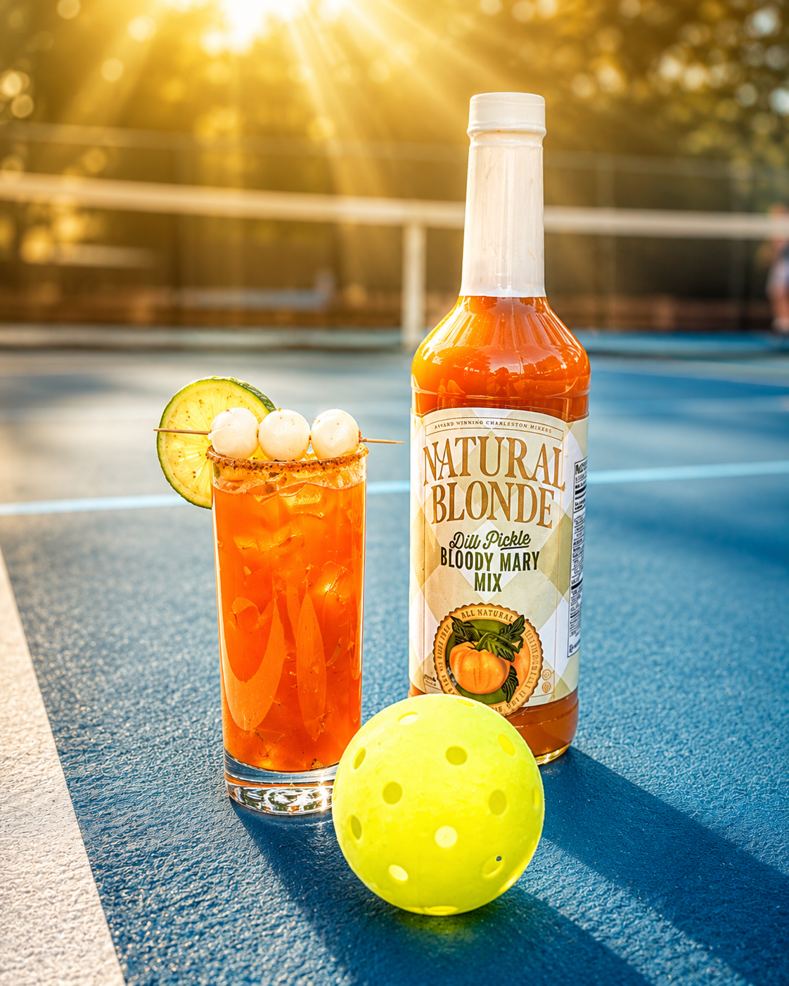 Natural Blonde Dill Pickle Bloody Mary Mix - 750 ml Pack of 6