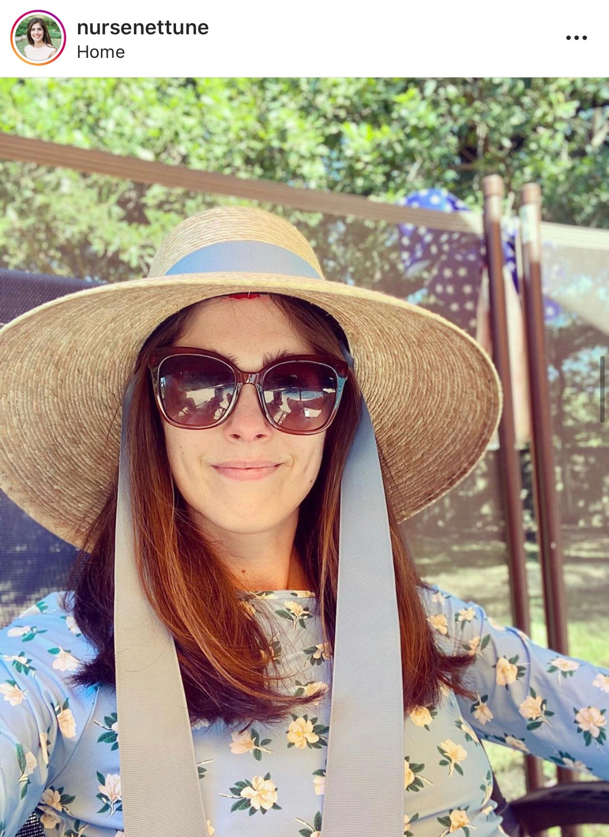 Wildflower Sun Hat - Turquoise Paracord Lanyard with Amethyst Toggle