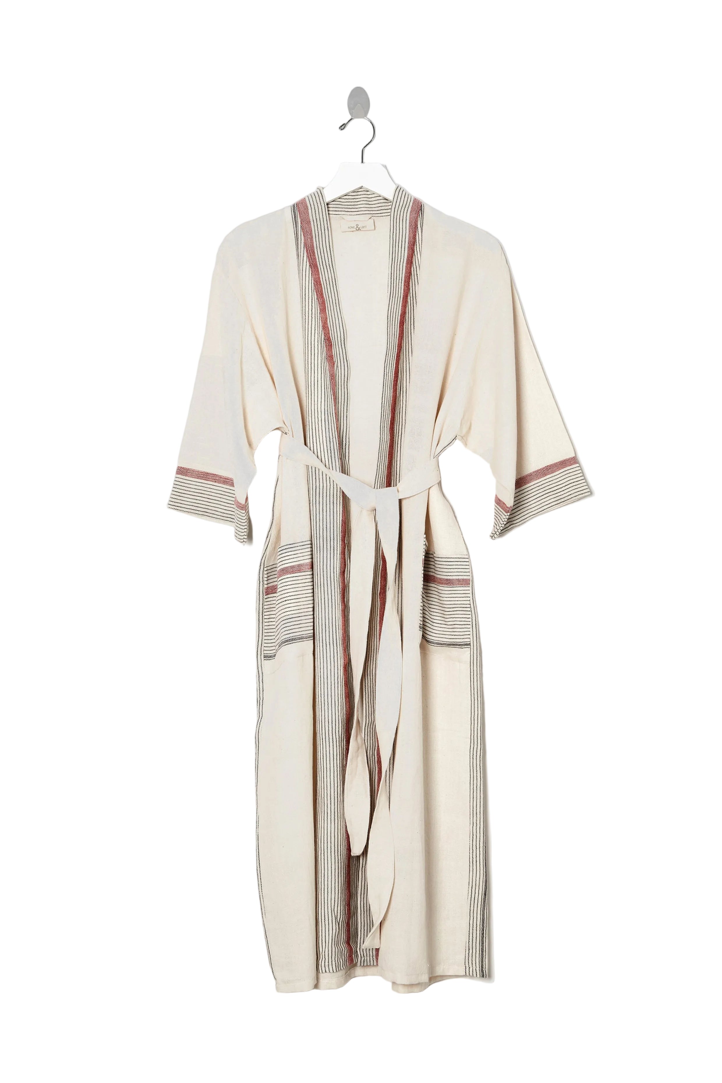 Ivory Cherry Tribeca Long Bathrobe
