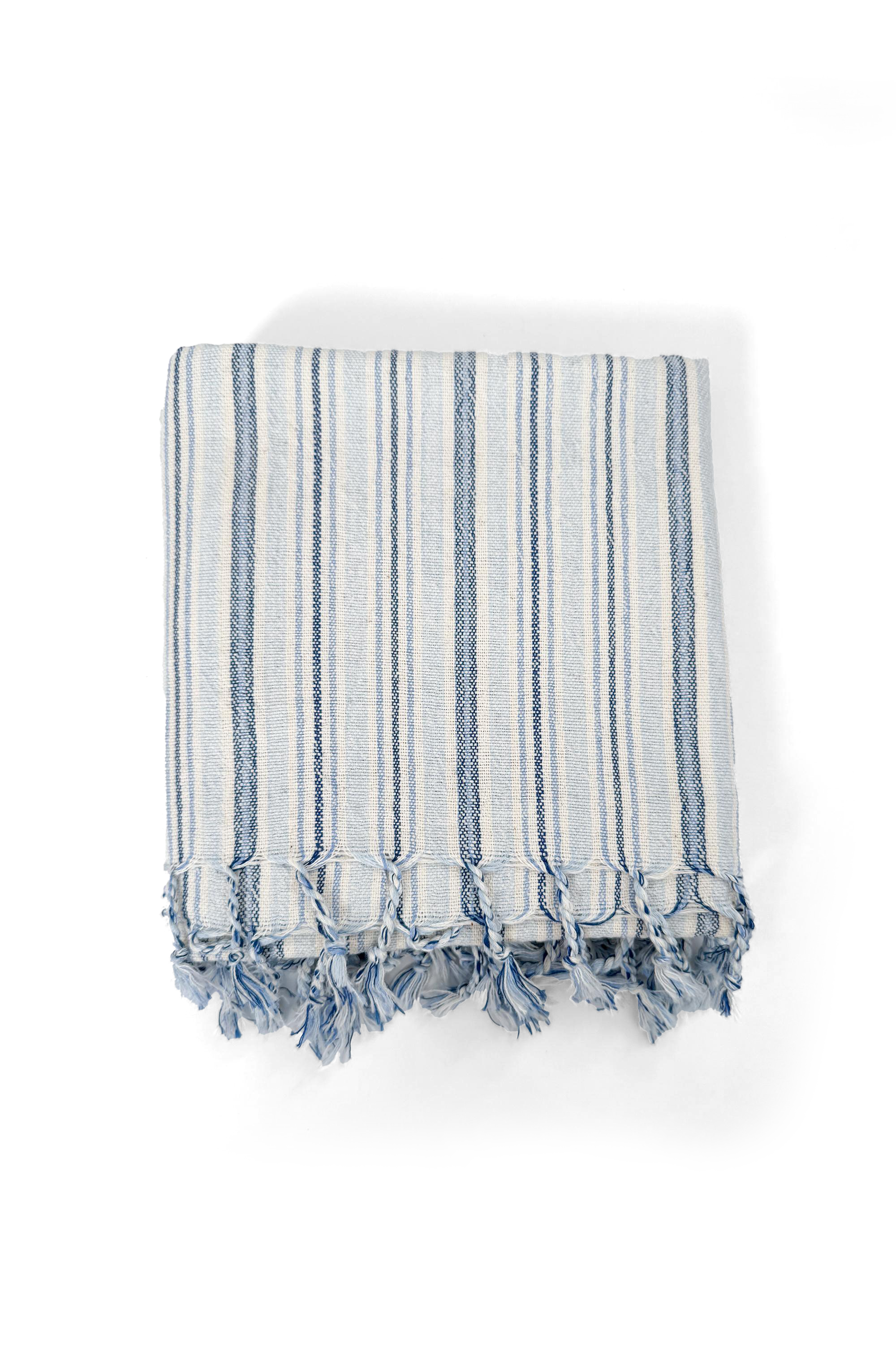 Blue Thin Stripe  Cape Towel