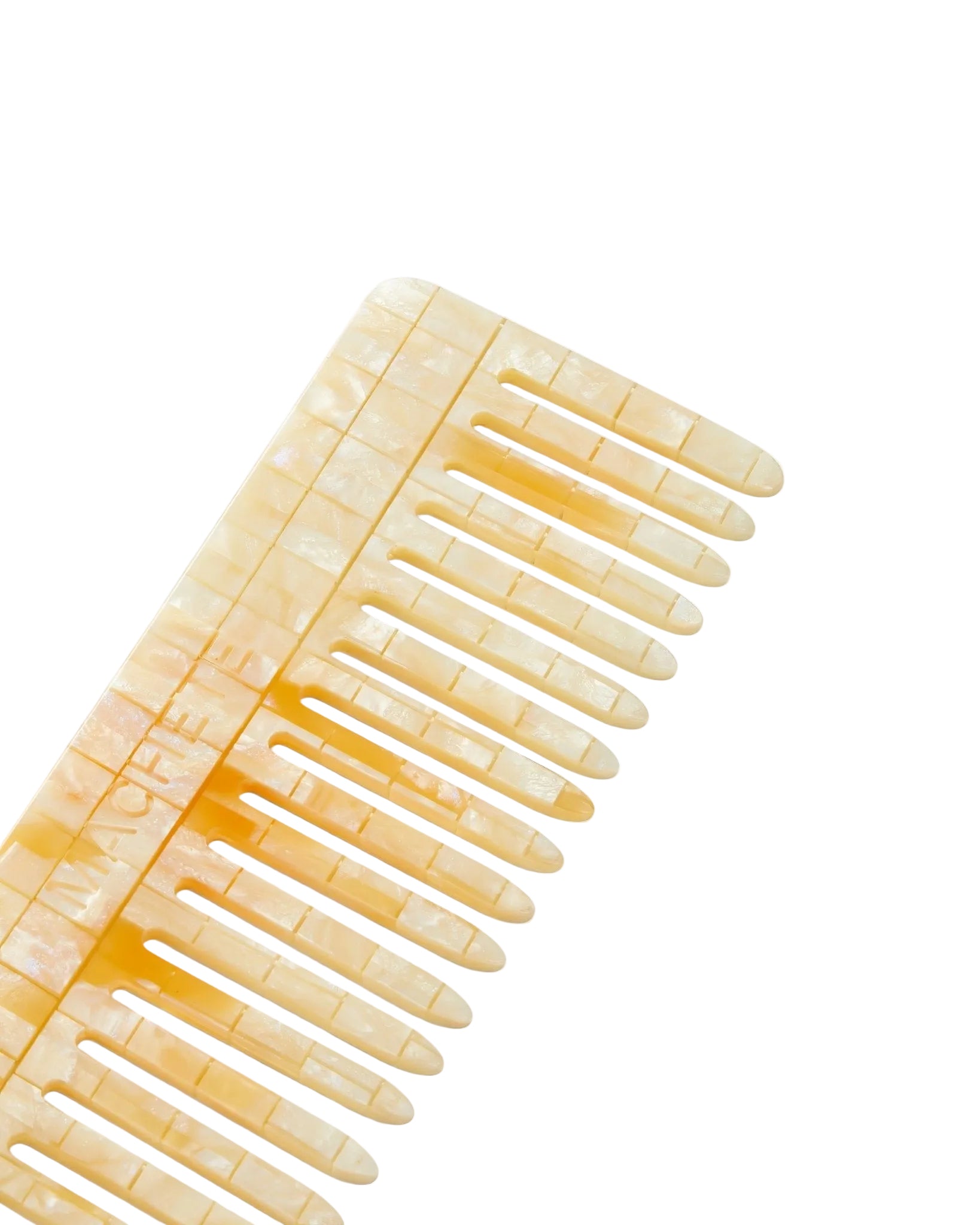 No. 2 Comb in Sea Shell Checker