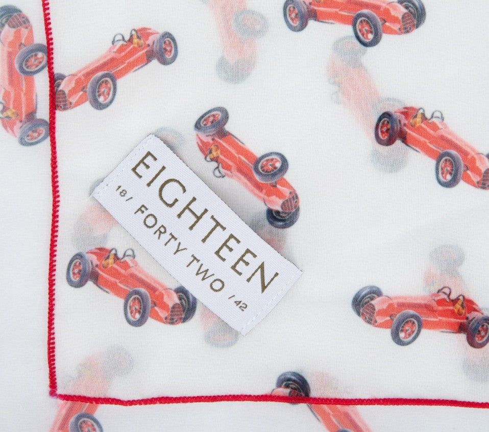 Alfa Romeo Racing Chiffon Scarf | 20" Square Scarf