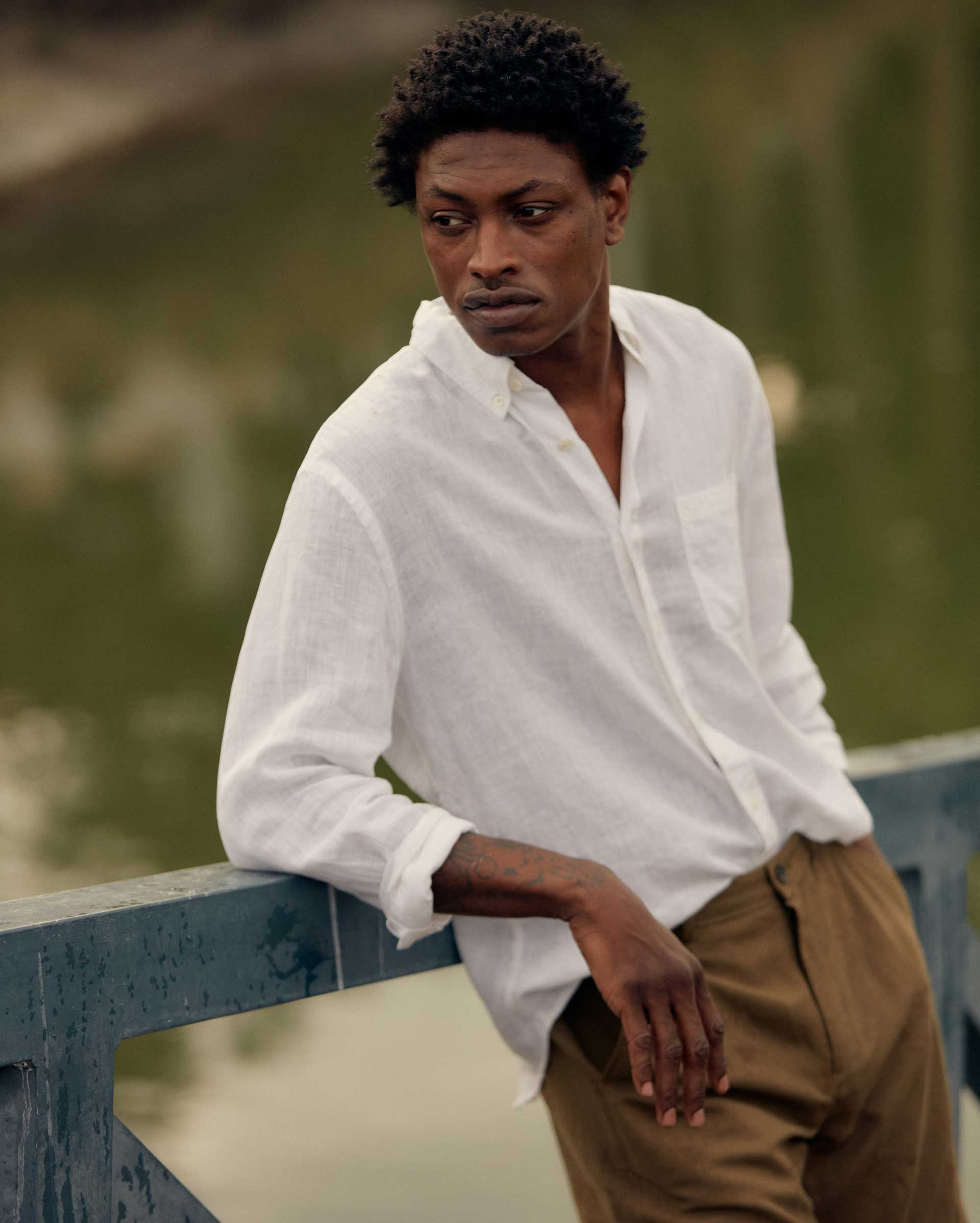 Tuscumbia Linen Shirt Button Down