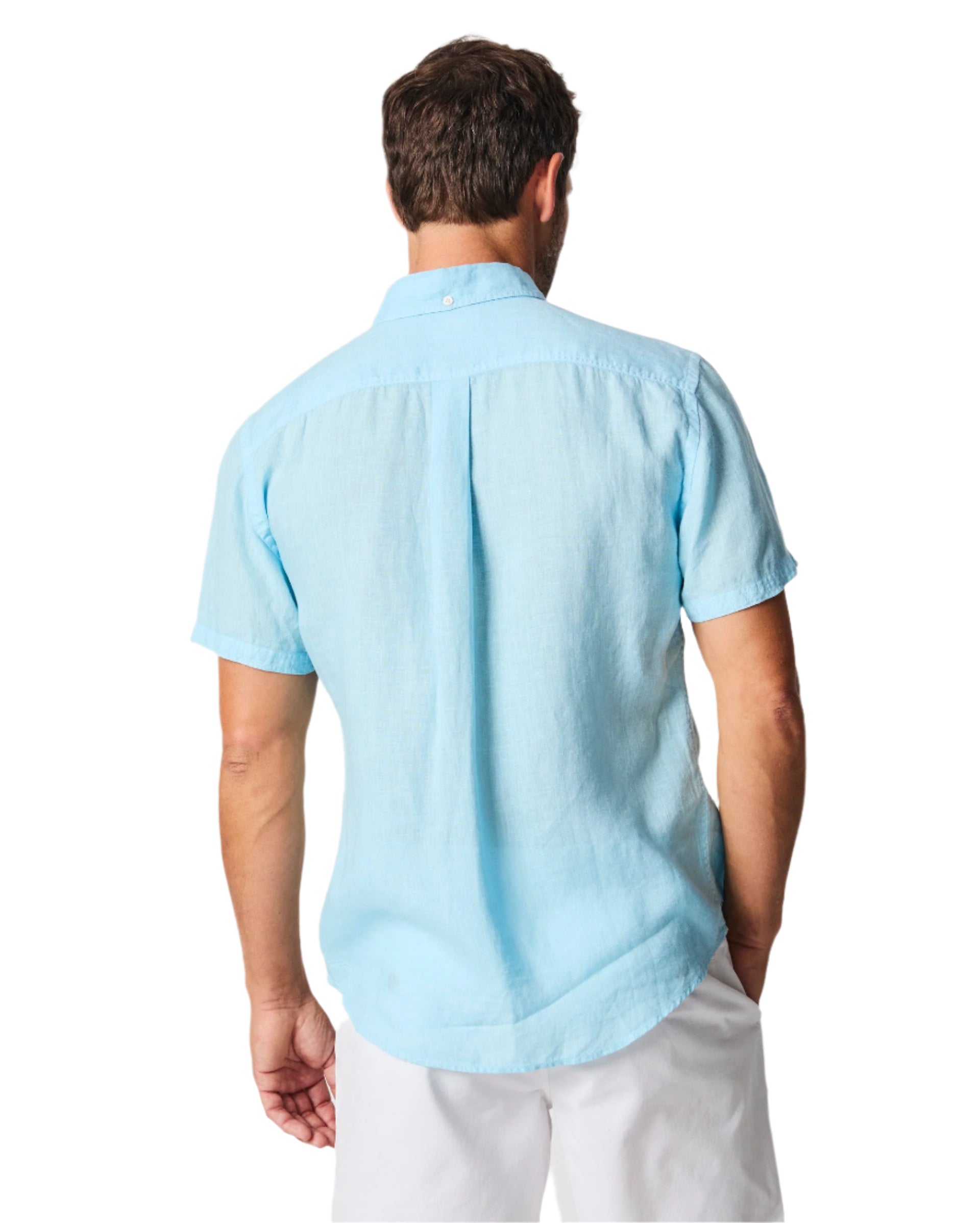 Short-Sleeve Linen Tuscumbia Shirt Button-Down