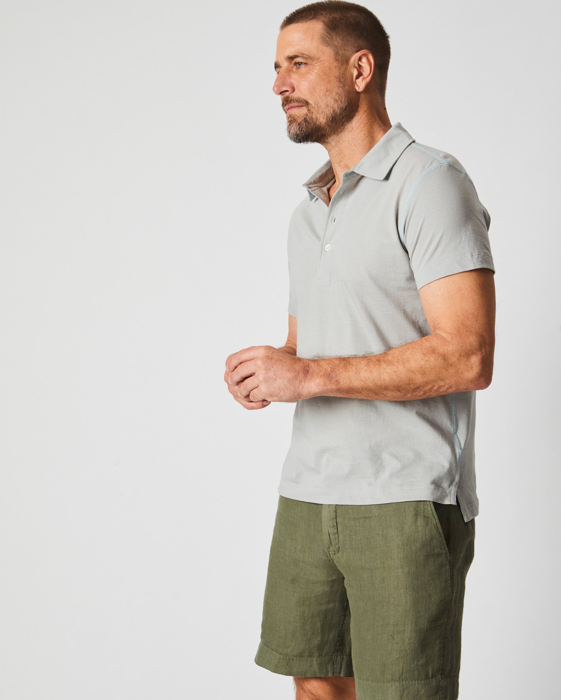 Stripe Pensacola Polo Shirt
