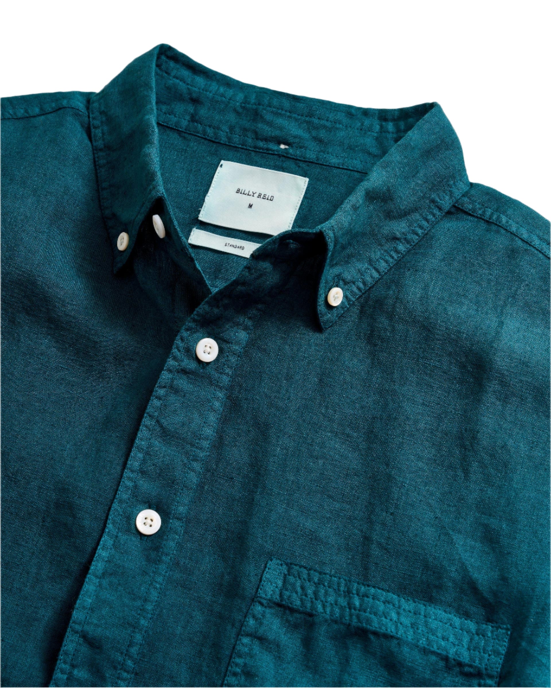 Short-Sleeve Linen Tuscumbia Shirt Button-Down