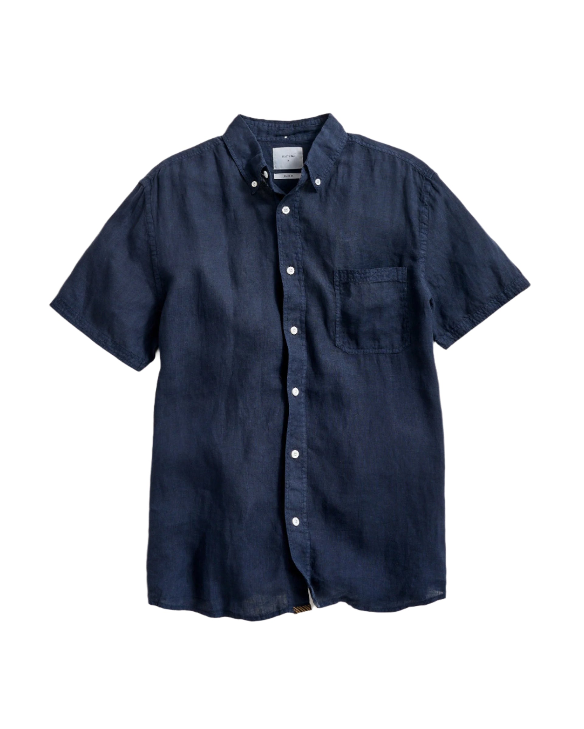 Short-Sleeve Linen Tuscumbia Shirt Button-Down