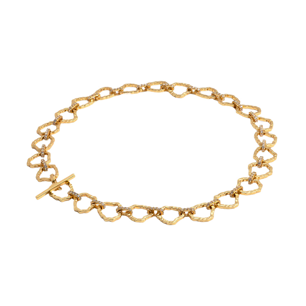 South of Broad Gold Plated Necklace