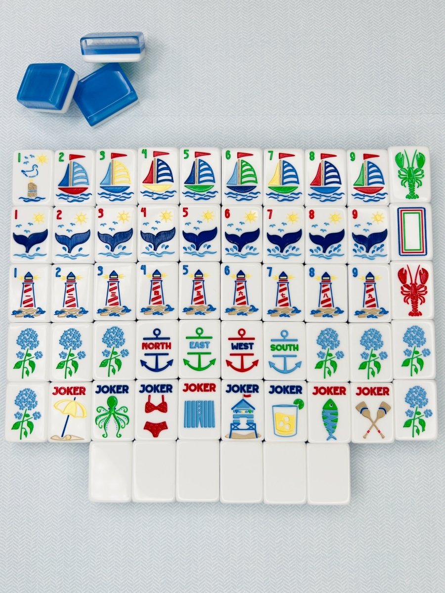 The Nantucket Mahjong Tile Set