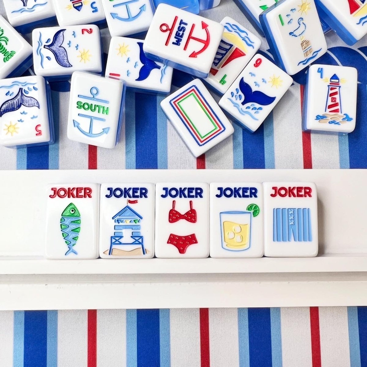 The Nantucket Mahjong Tile Set
