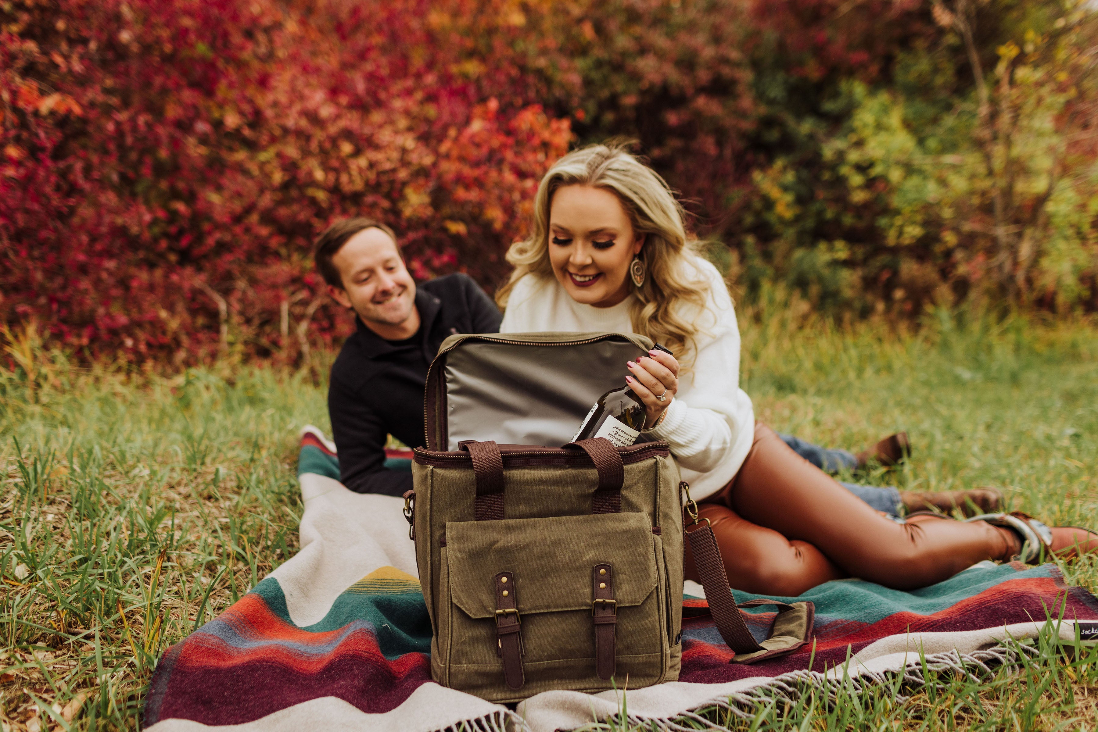 Weekender 6 Bottle Insulated Wine Bag with Trolley