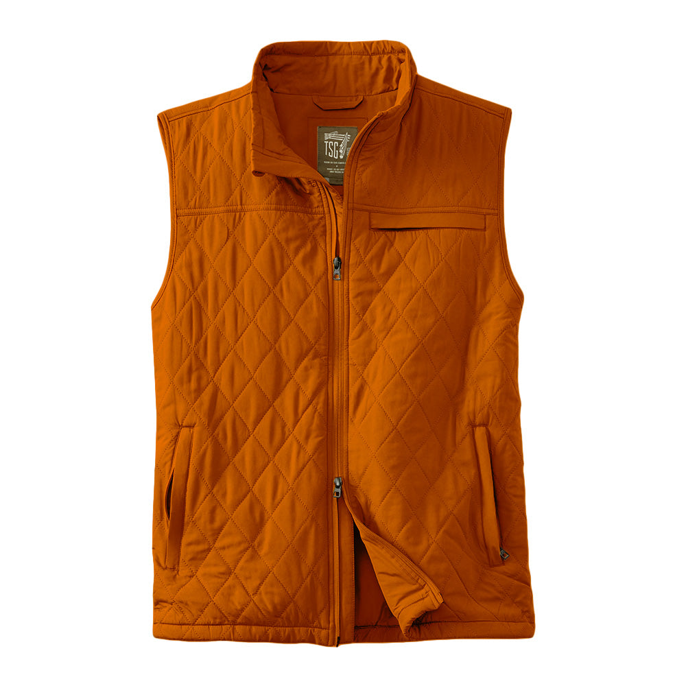 TSG Highland Quilted Vest in Sienna