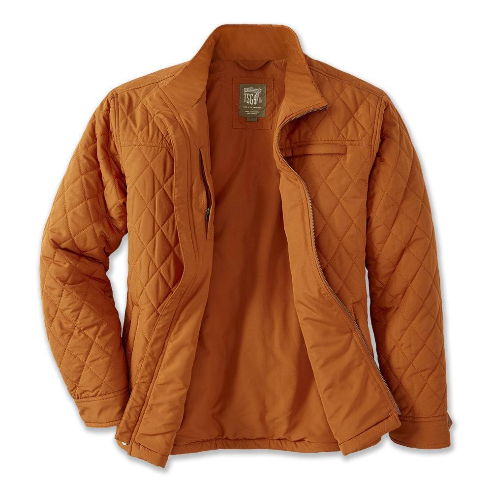 TSG Highland Quilted Jacket in Sienna