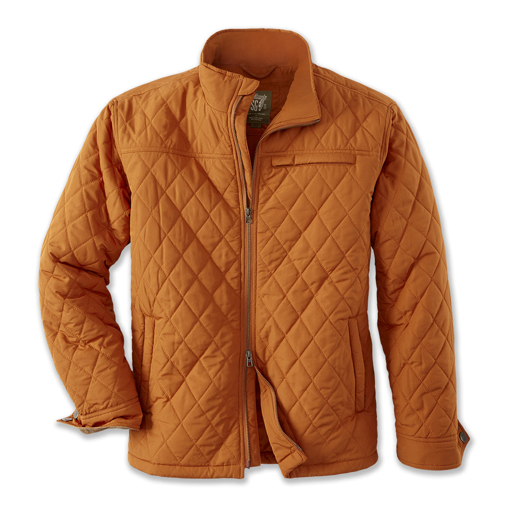 TSG Highland Quilted Jacket in Sienna