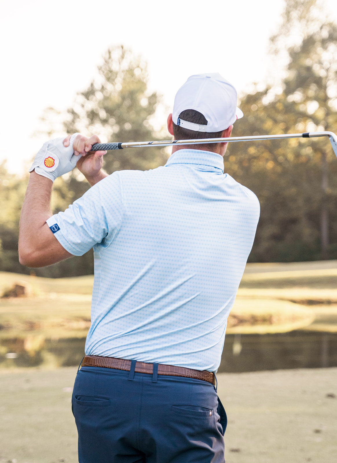 Jack Golf "Diamond Derrick" Light Blue