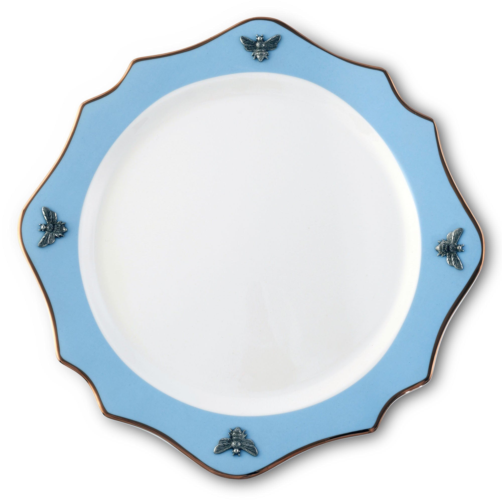 Bone China Bee Dinnerware with Gold Rim