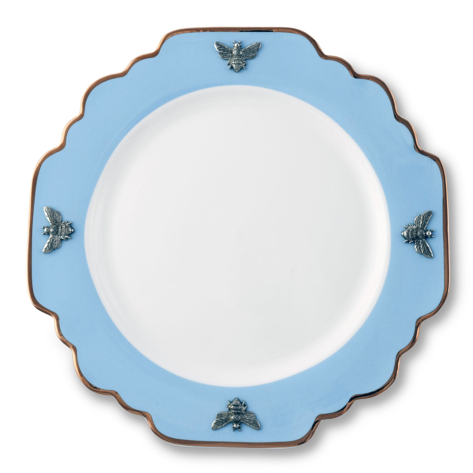 Bone China Bee Dinnerware with Gold Rim