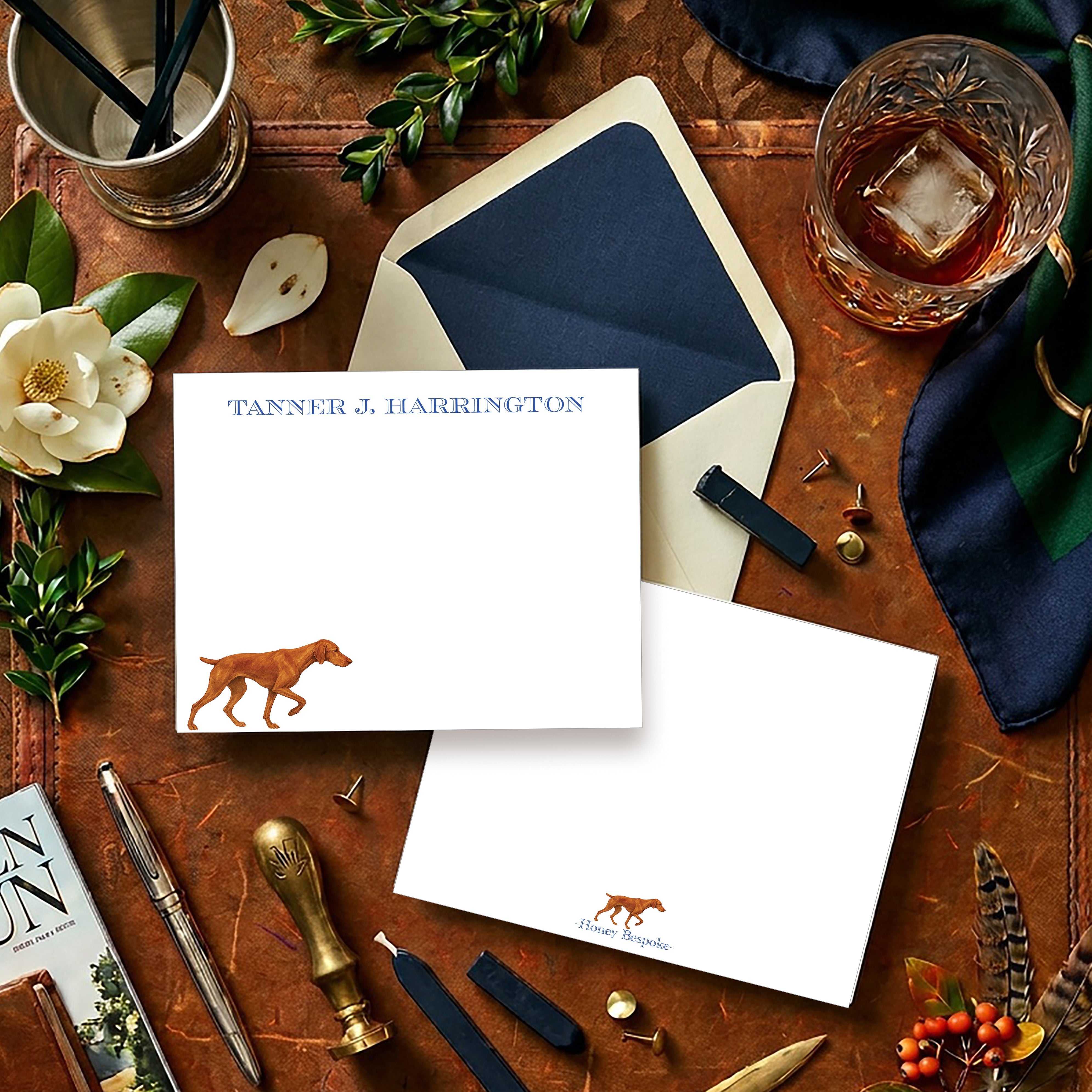 Vizsla Pointer Stationery