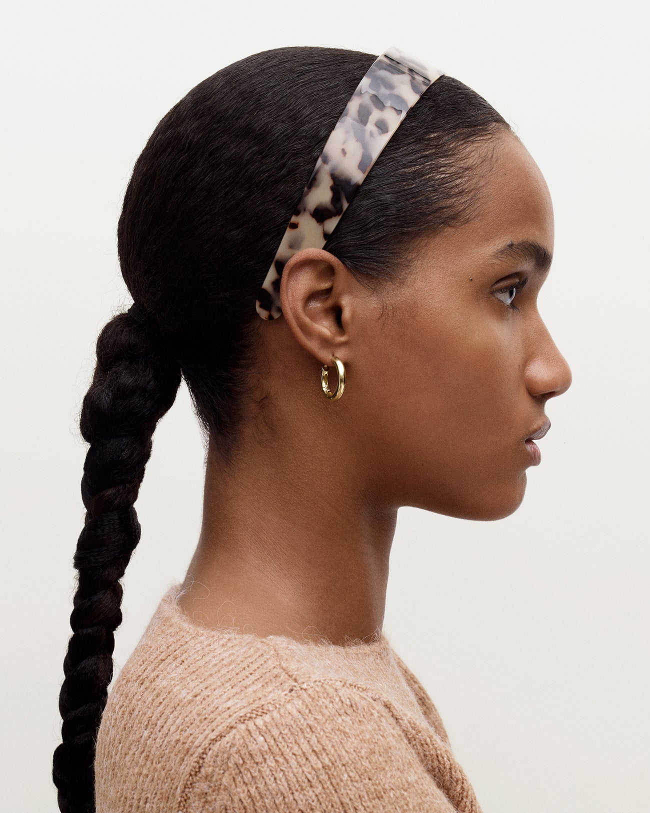 Wide Headband in Classic Tortoise