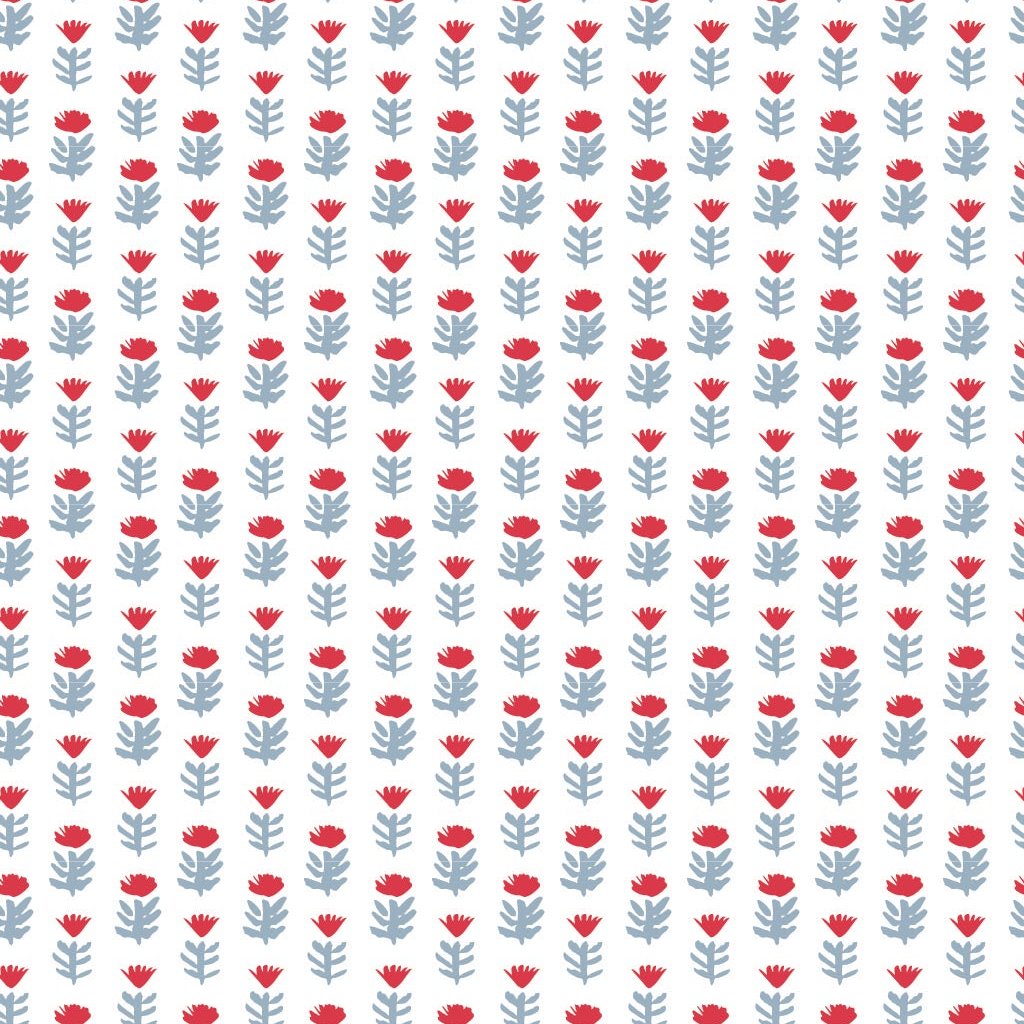 Gift Wrap - Claire in Poppy