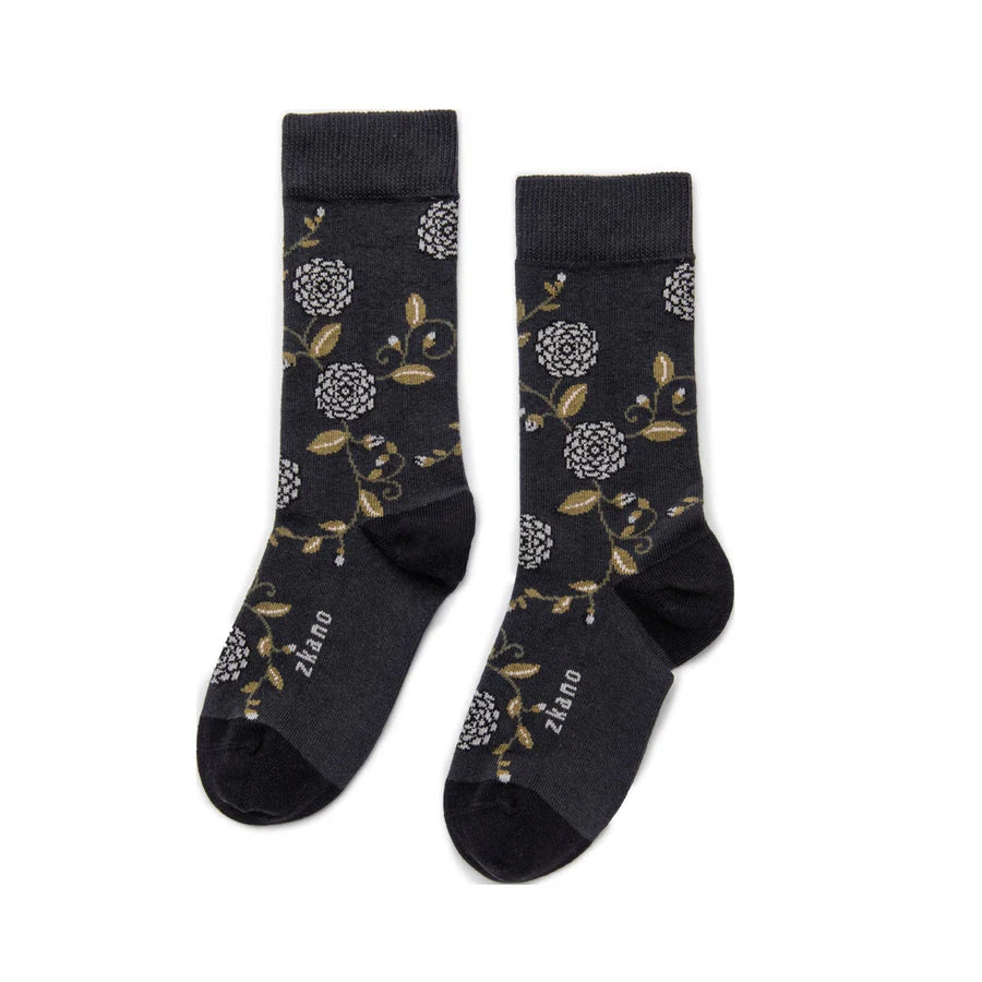 Camellia Crew Socks