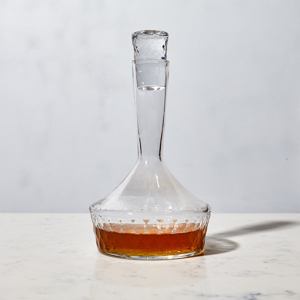 Crystal Etched Decanter