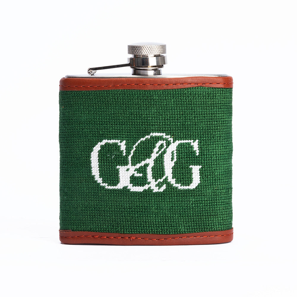 G&G Signature Needlepoint Flask