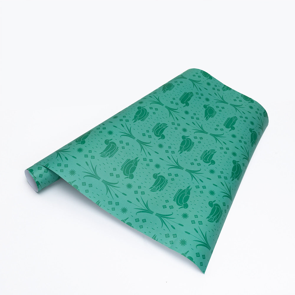 Duck Print Wrapping Paper