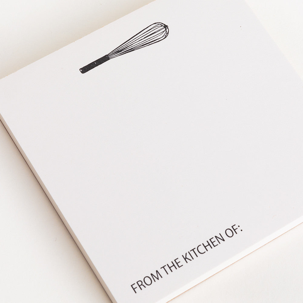 Whisk Note Pad